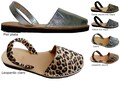 Authentic Menorcan sandals, fantasy, made in Menorca, various colors, sandals, sandals, espadrilles, espadrilles product logo