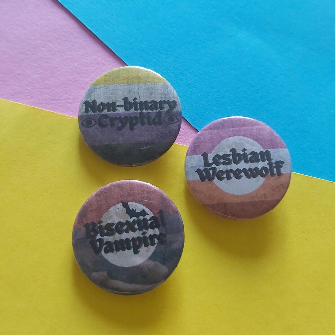 Lesbian Werewolf / Bisexual Vampire / Non-binary Cryptid Supernatural ...