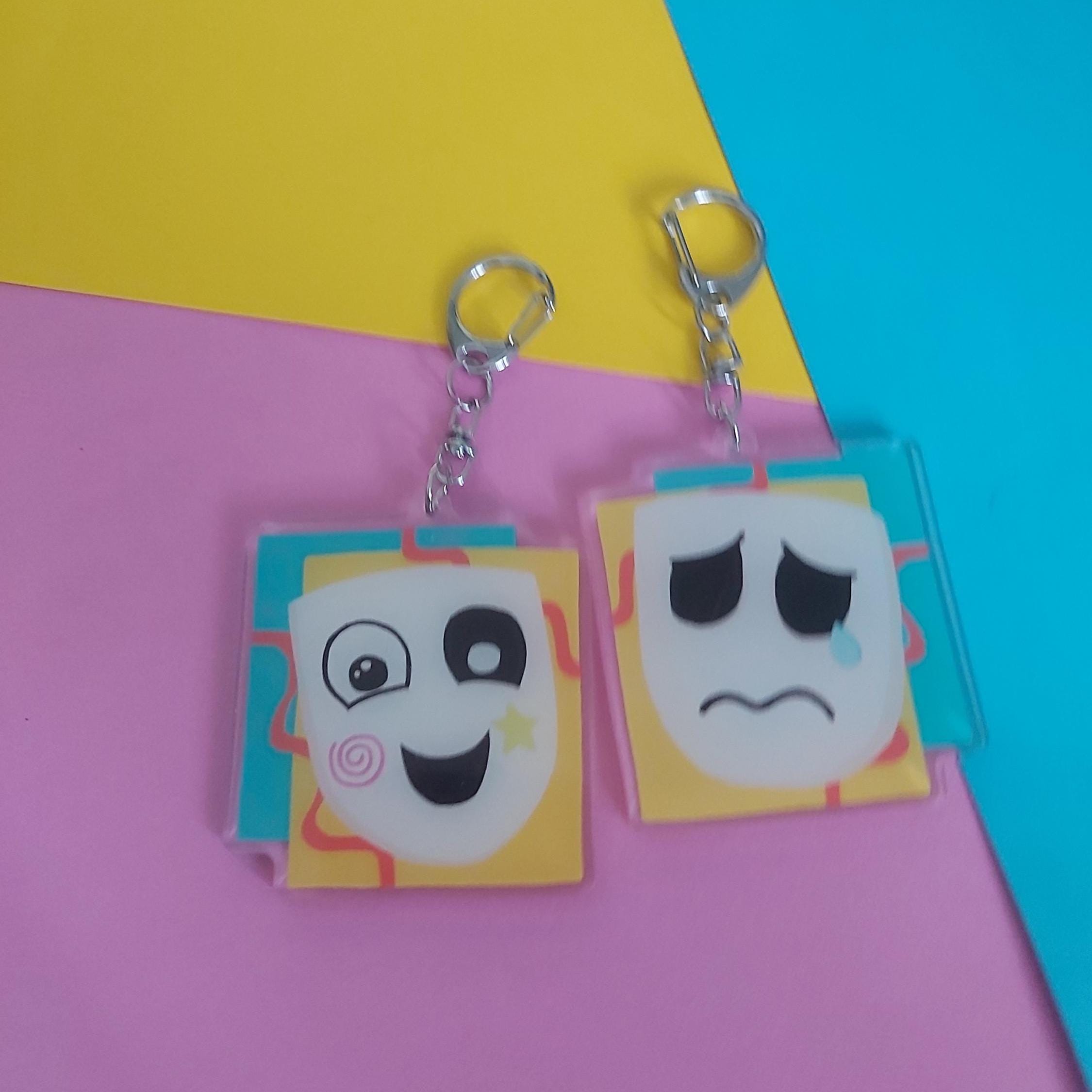 Gangle Doubled-sided Face Duo TADC Amazing Digital Circus Keychain ...
