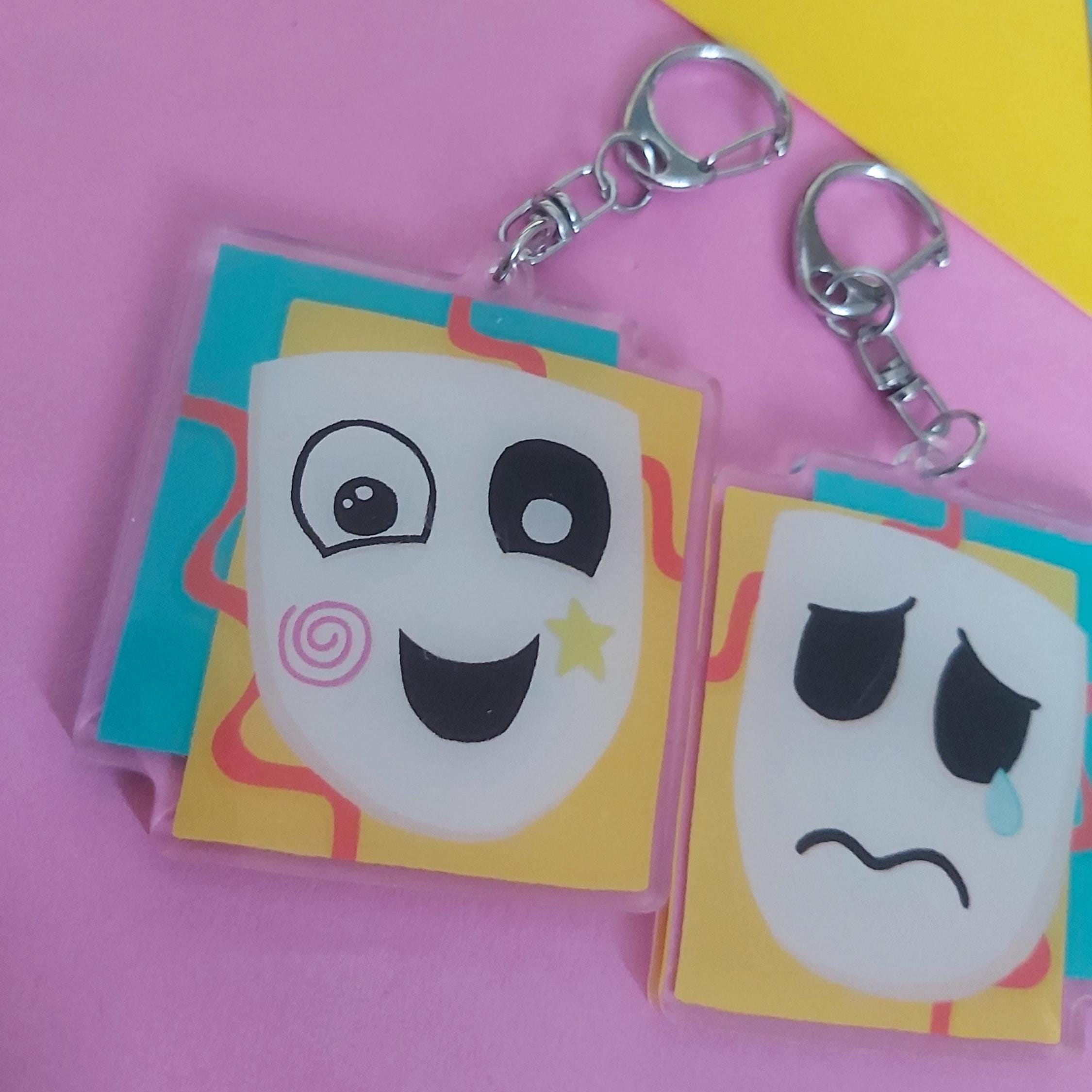 Gangle Doubled-sided Face Duo TADC Amazing Digital Circus Keychain ...