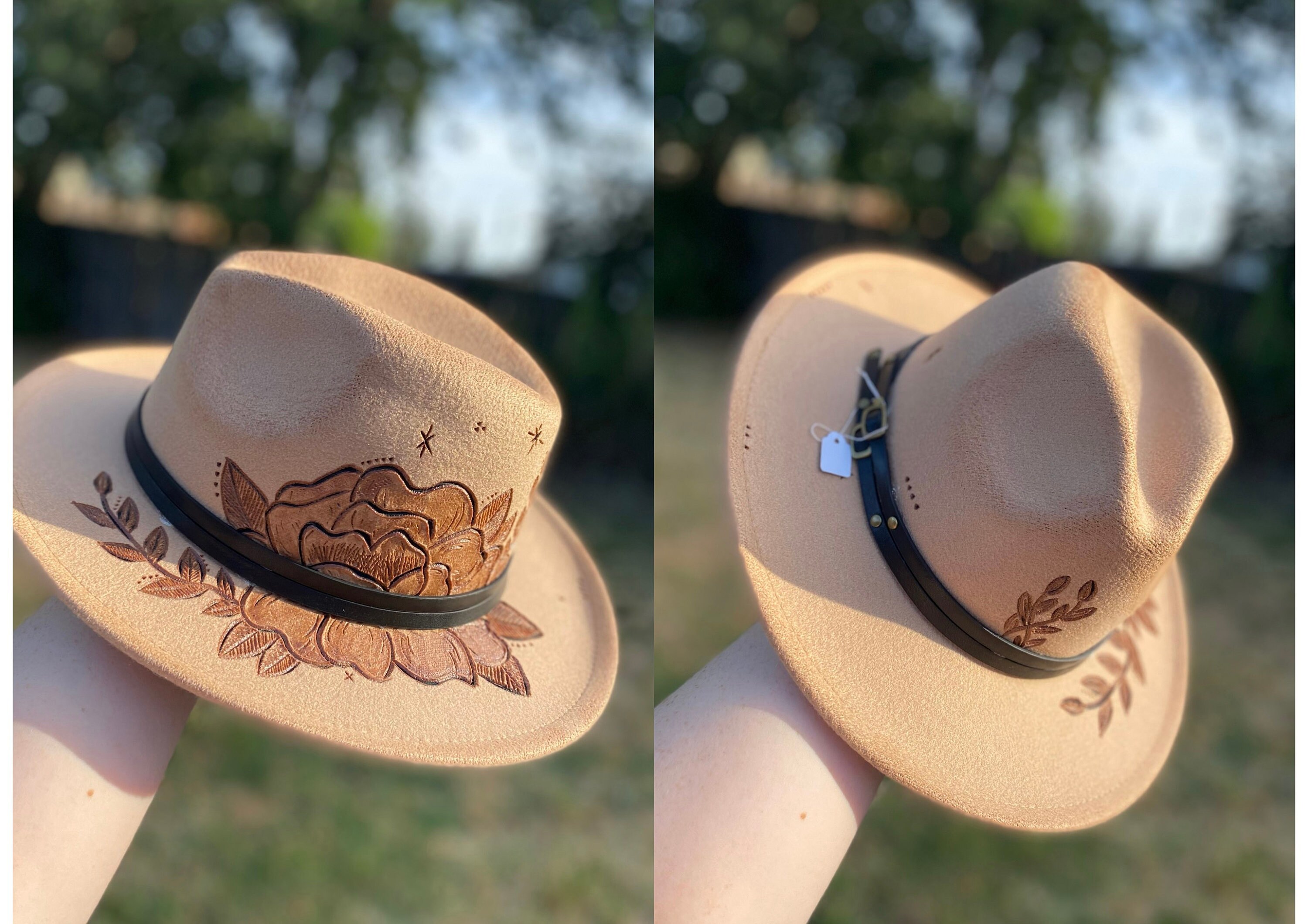 Burnt Hat - Etsy