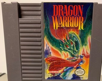 Dragon Warrior Nes Etsy