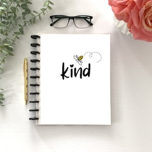 Bee Kind | Planner Cover | Discbound