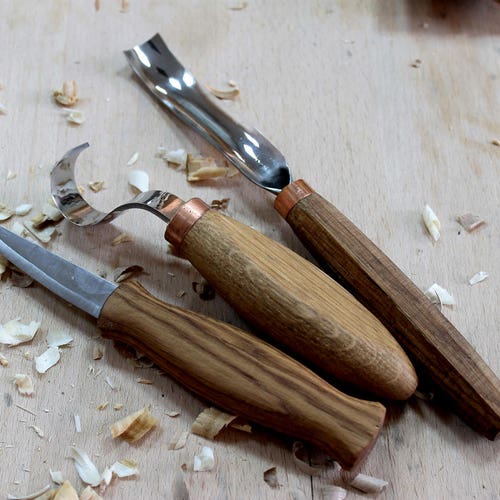 Spoon Carving Knife Spoon Knife Spoon Carving Tool Wood Etsy