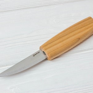 Sloyd Knife: Wood Carving, Whittling Knife by BeaverCraft C4M