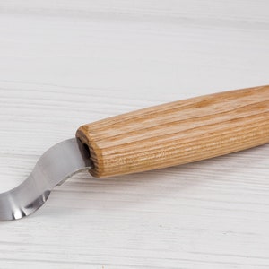 Spoon carving knife spoon knife spoon carving tool wood carving tools hook knife crooked knife spoon carving wood knife BeaverCraft SK1 image 2