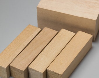 Kit de tallado premium Kit de bloques de madera para tallar bricolaje Kit de bloques de talla de tilo de tilo para principiantes y profesionales BeaverCraft OFICIAL BW1