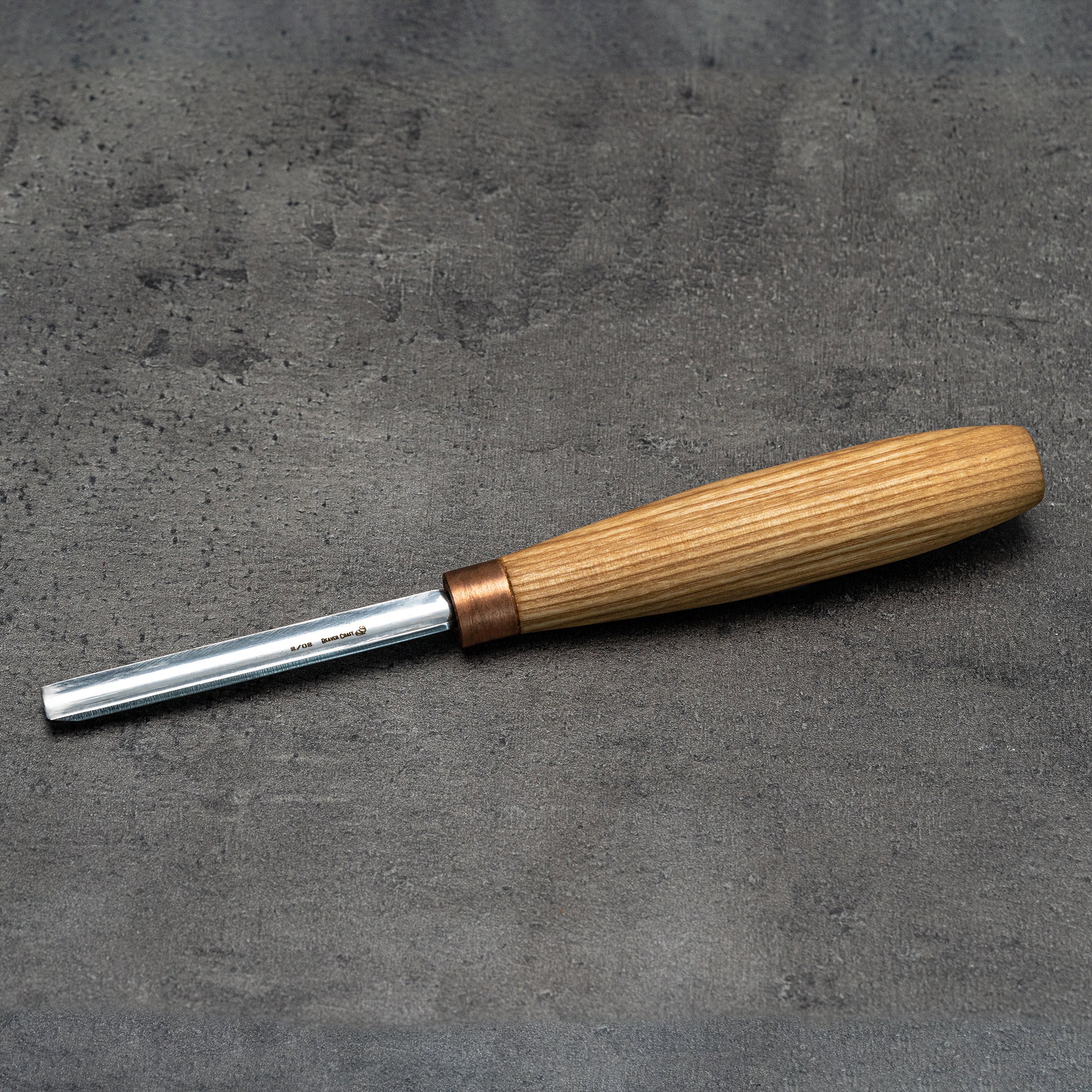 Wood Carving Tools Compact Straight Rounded Chisel for Spoon Carving Kuksa Carving Bowl Carving Woodcarving Chisels BeaverCraft Tool