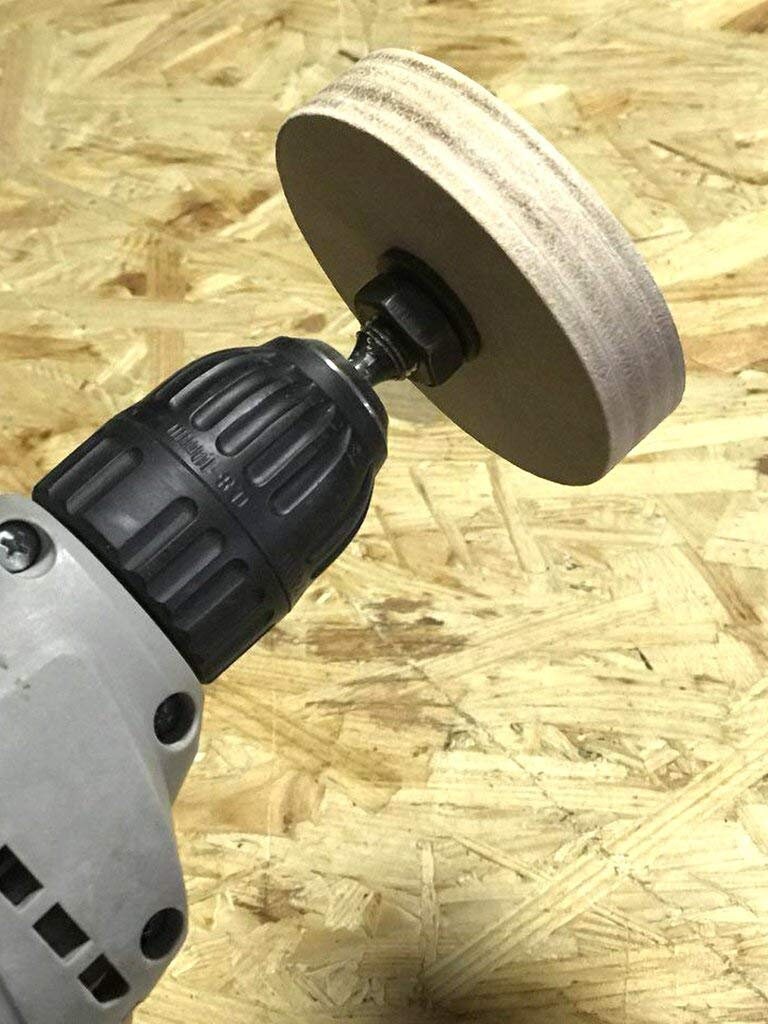 Sharpening Wheel Stropping Wheel TOP Leather Wheel Honing Etsy