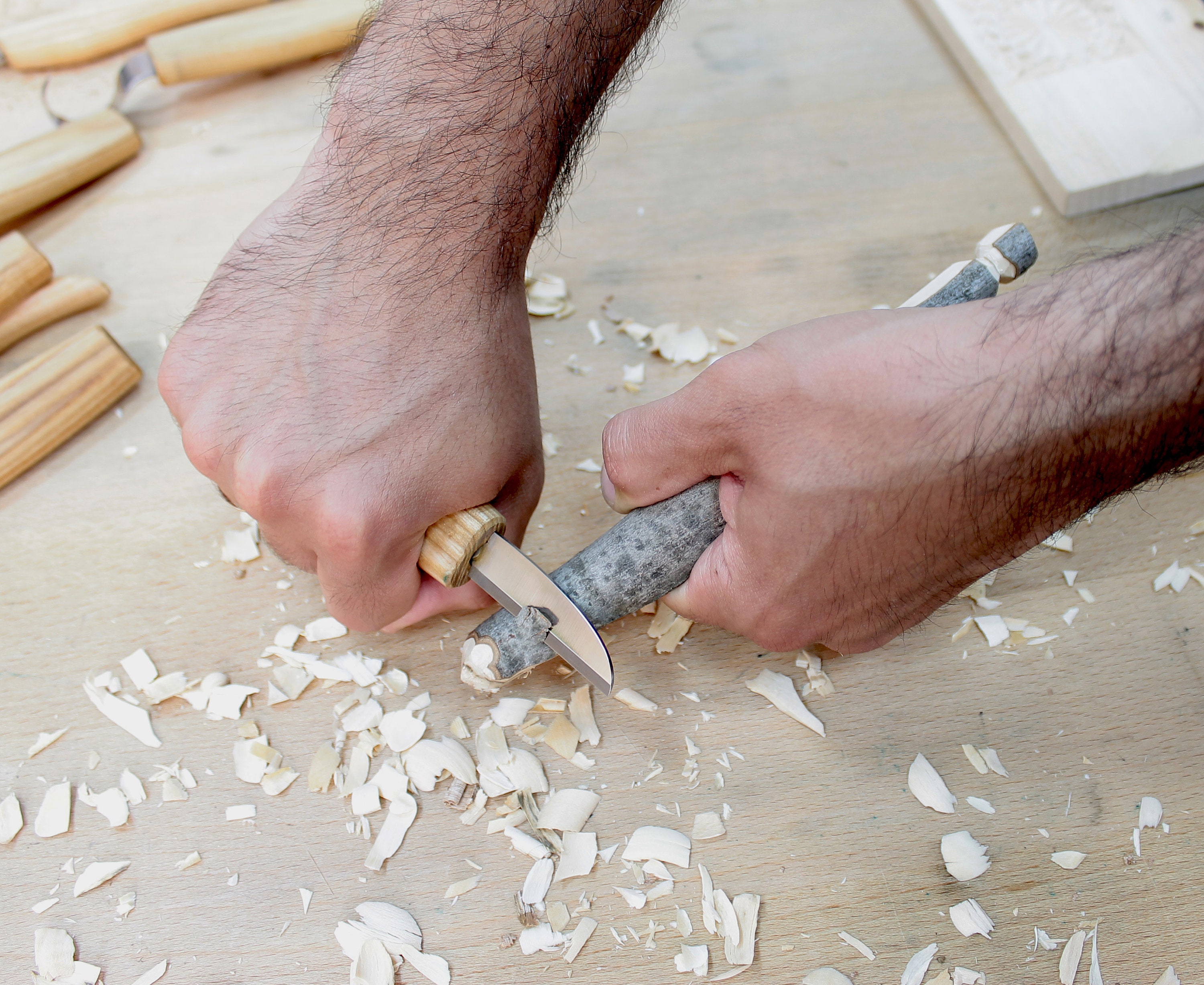 Wood Carving Knife Bench Knife Woodcarving Knife Sculpture Etsy Canada