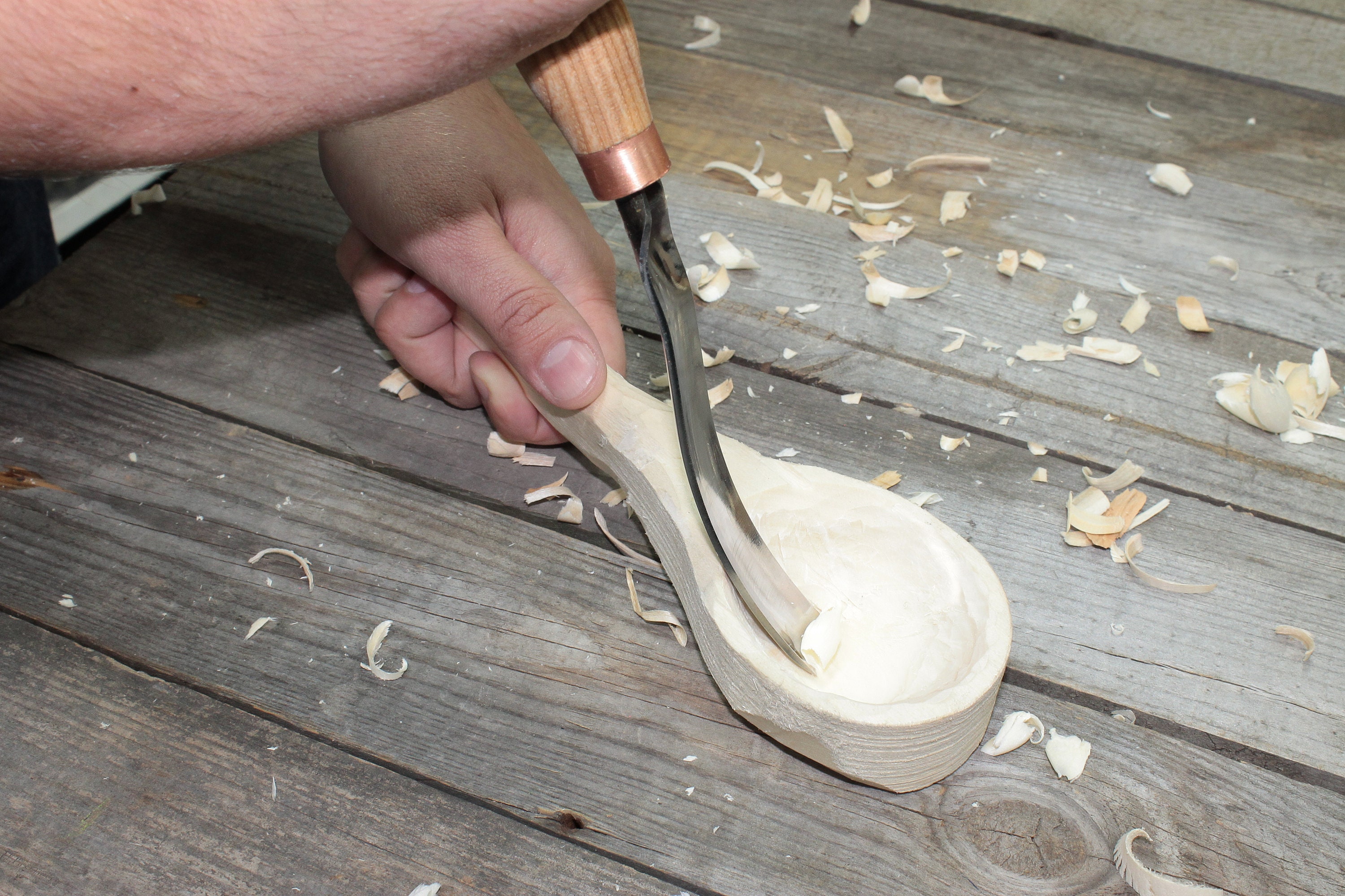 Wood Carving Gouge Long Bent Gouges Woodcarving Chisels Tools Etsy