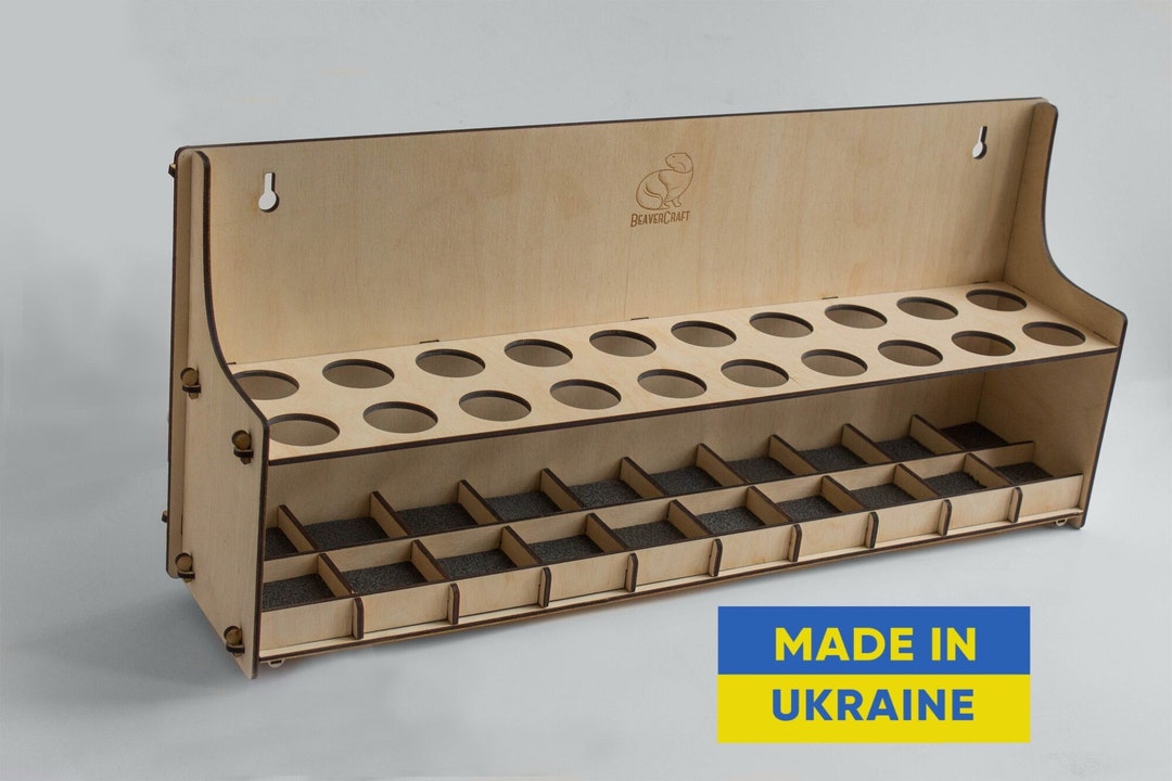 Tool Rack Plywood Tool Storage Rack Tools Knives Chisels Etsy