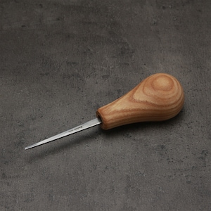 Wood Carving Tools Chisels Palm-Chisel Straight Flat Chisel Sweep #1 Single Bevel 2mm Blade Width Hand Tool BeaverCraft P1/02