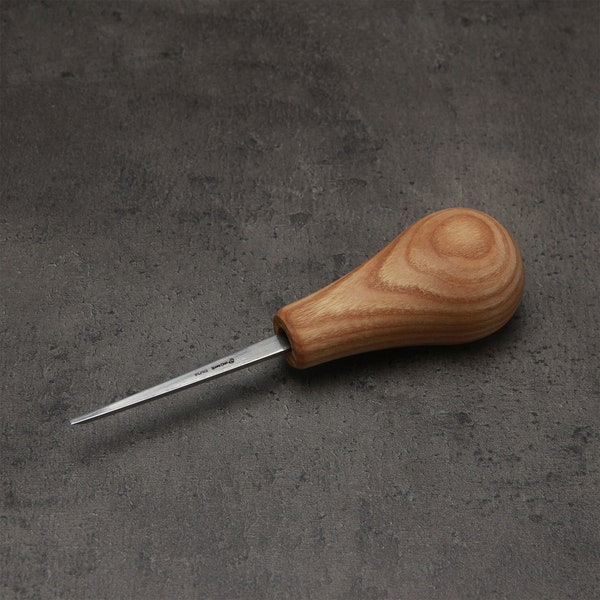 Wood Carving Tools Chisels Palm-Chisel Straight Flat Chisel Sweep #1 Single Bevel 2mm Blade Width Hand Tool BeaverCraft P1/02