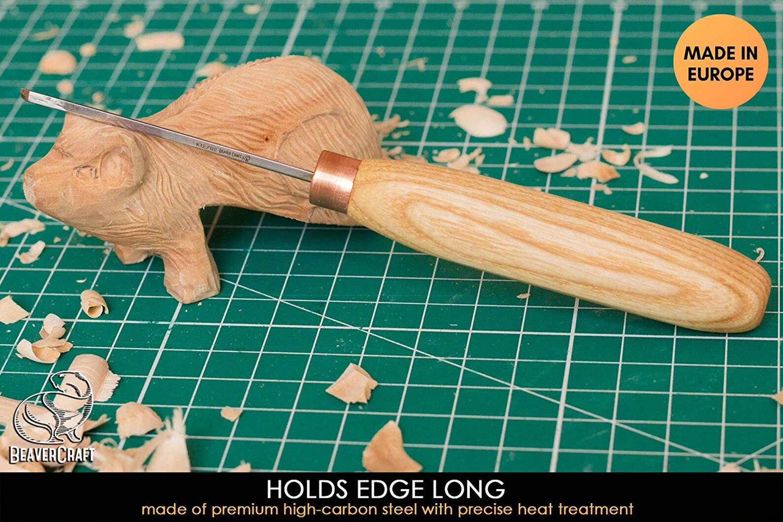 Wood Carving Tools Chisels Compact Straight Vprofile Chisel Etsy