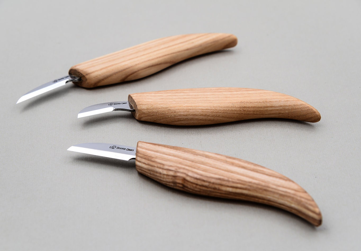 Chip carving knives set woodcarving tools 3 basic knives Etsy