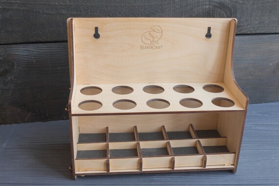 Tool Rack Plywood Tool Storage Rack Tools Knives Chisels | Etsy