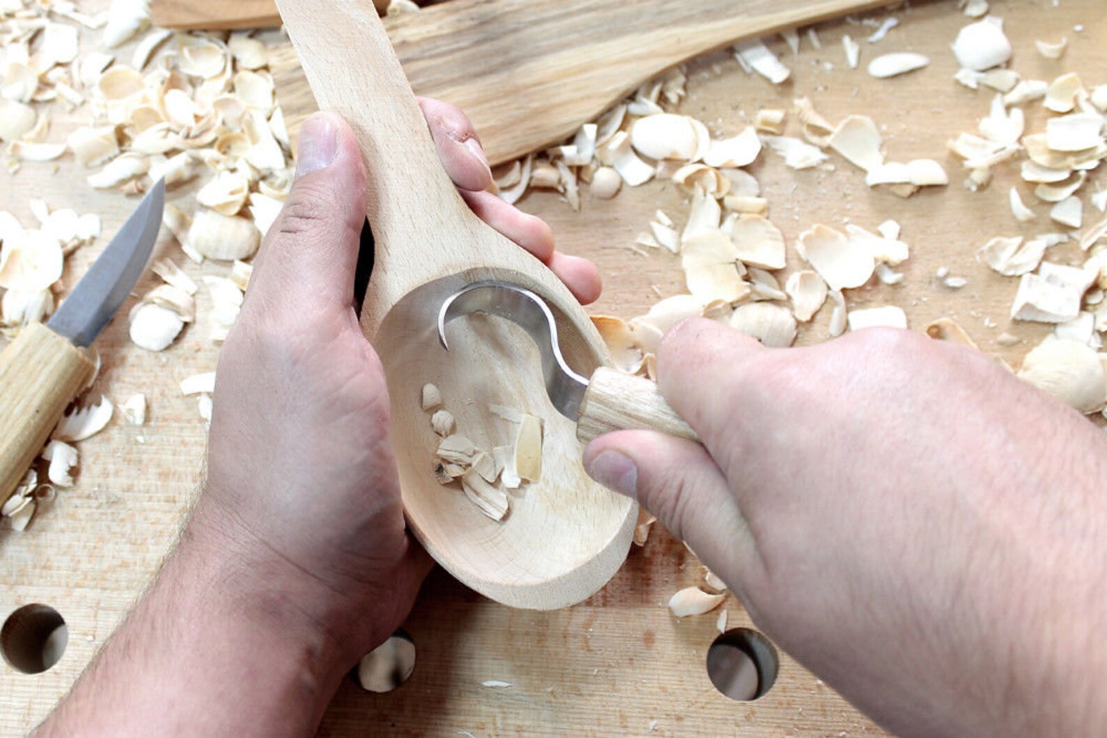 Spoon Carving Knives for Professionals Spoon Carving Tools Etsy