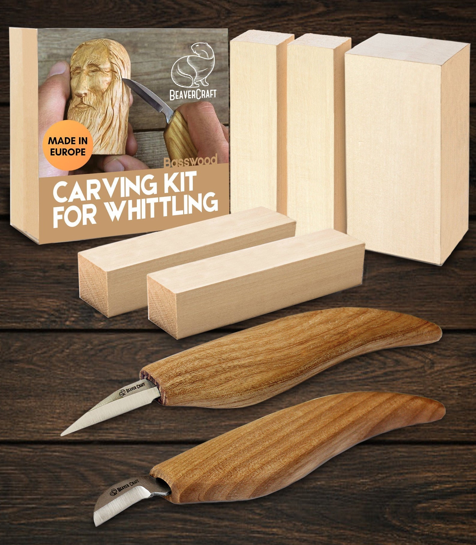 Chip Carving Set Woodcarving Tools Whittling Kit for Beginners Etsy