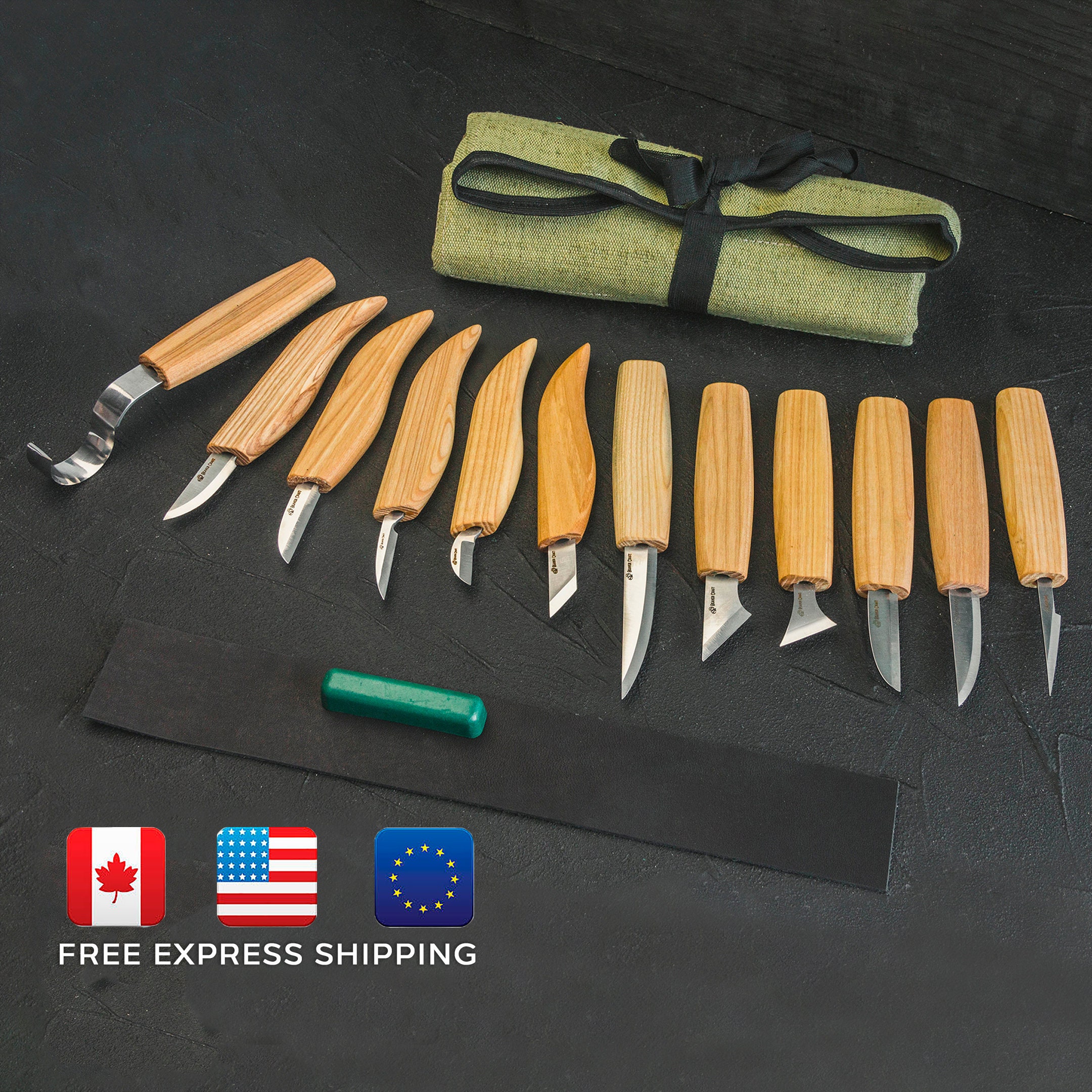 YDGFUHM 12-Piece Wood Carving Kit Complete with Tools, Holster, and Gloves  - Ideal for Gifts and Enthusiasts for Beginners and Experts - Yahoo Shopping