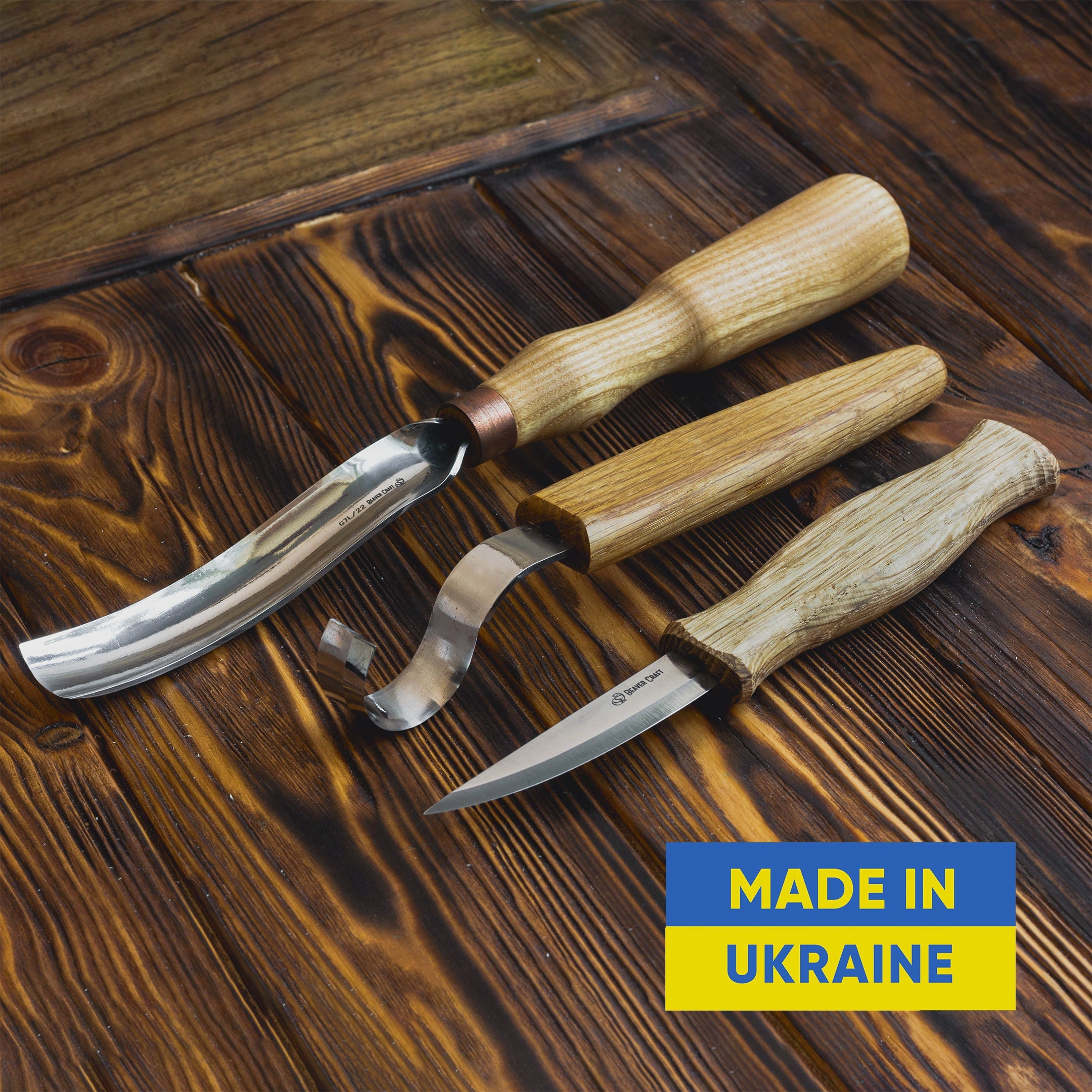Wood Carving Knives Set Hand Tools Kit Carbon Steel Chisel Woodcut Gouges Crafts 