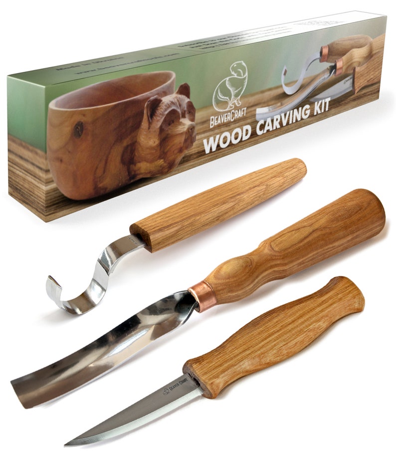 Spoon Carving Set Wood Carving Tools TOP Woodcarving Tool Set Etsy
