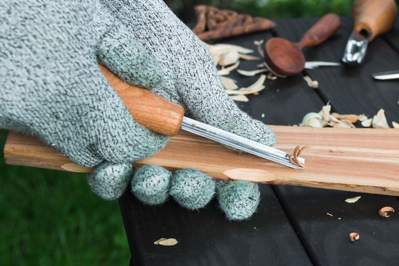 Woodcarving Set With Palm Chisels Beavercraft SC05 Etsy