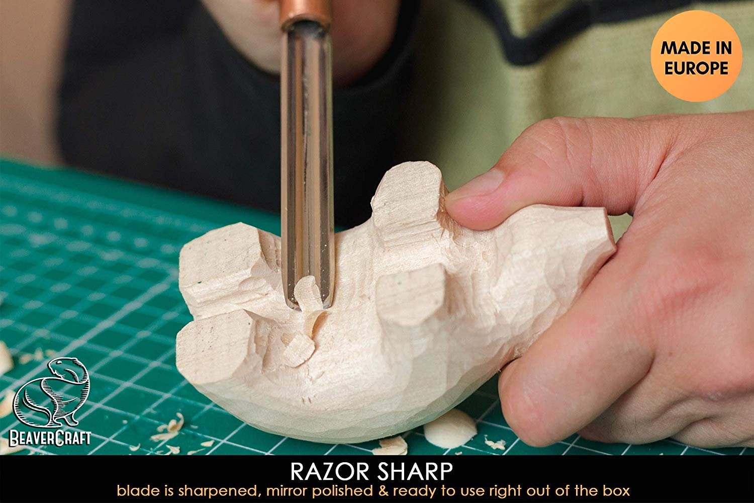 Wood Carving Tools Compact Straight Rounded Gouge for Spoon | Etsy