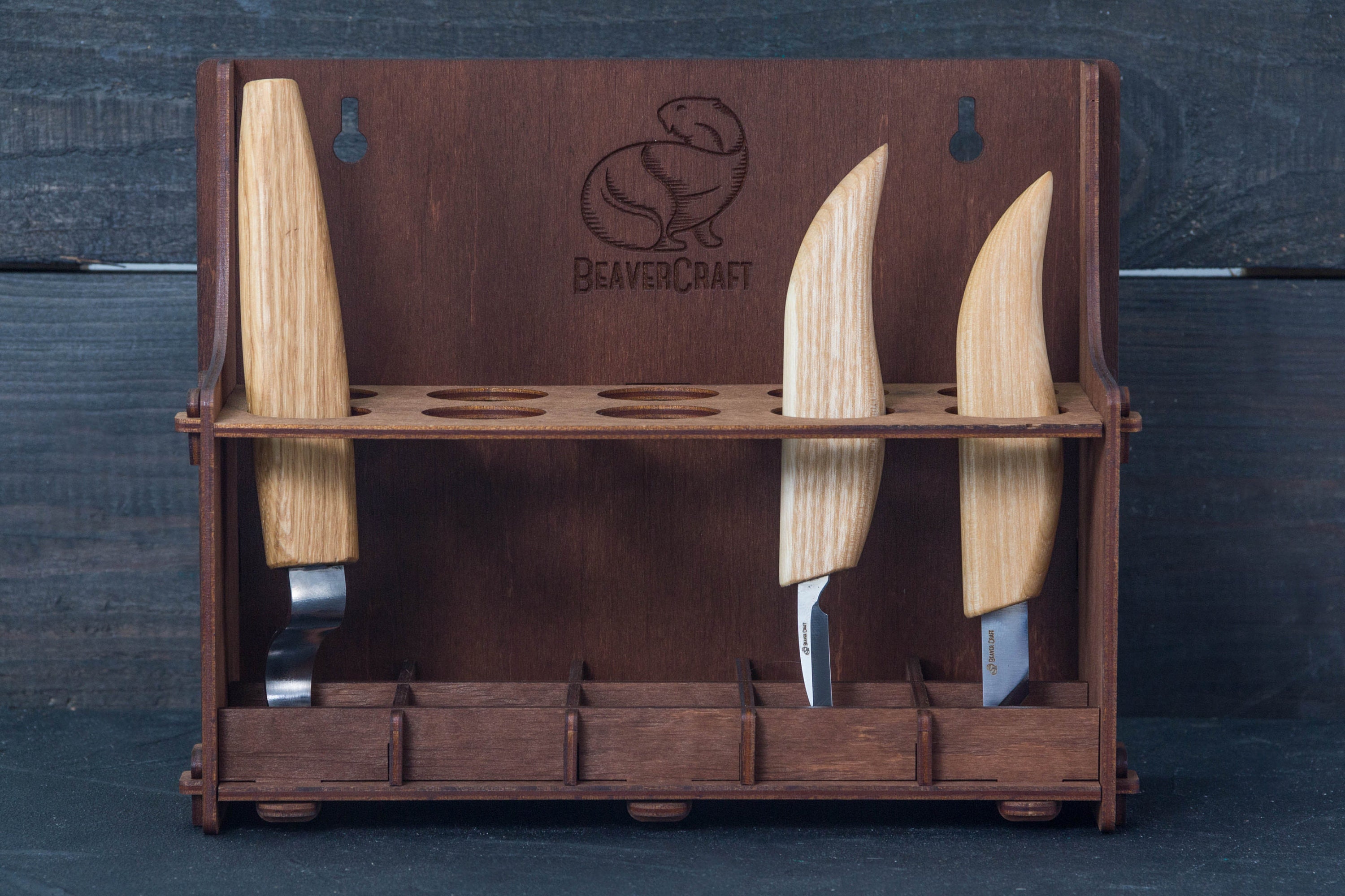 Tool Rack Plywood Tool Storage Rack Tools Knives Chisels Etsy Australia