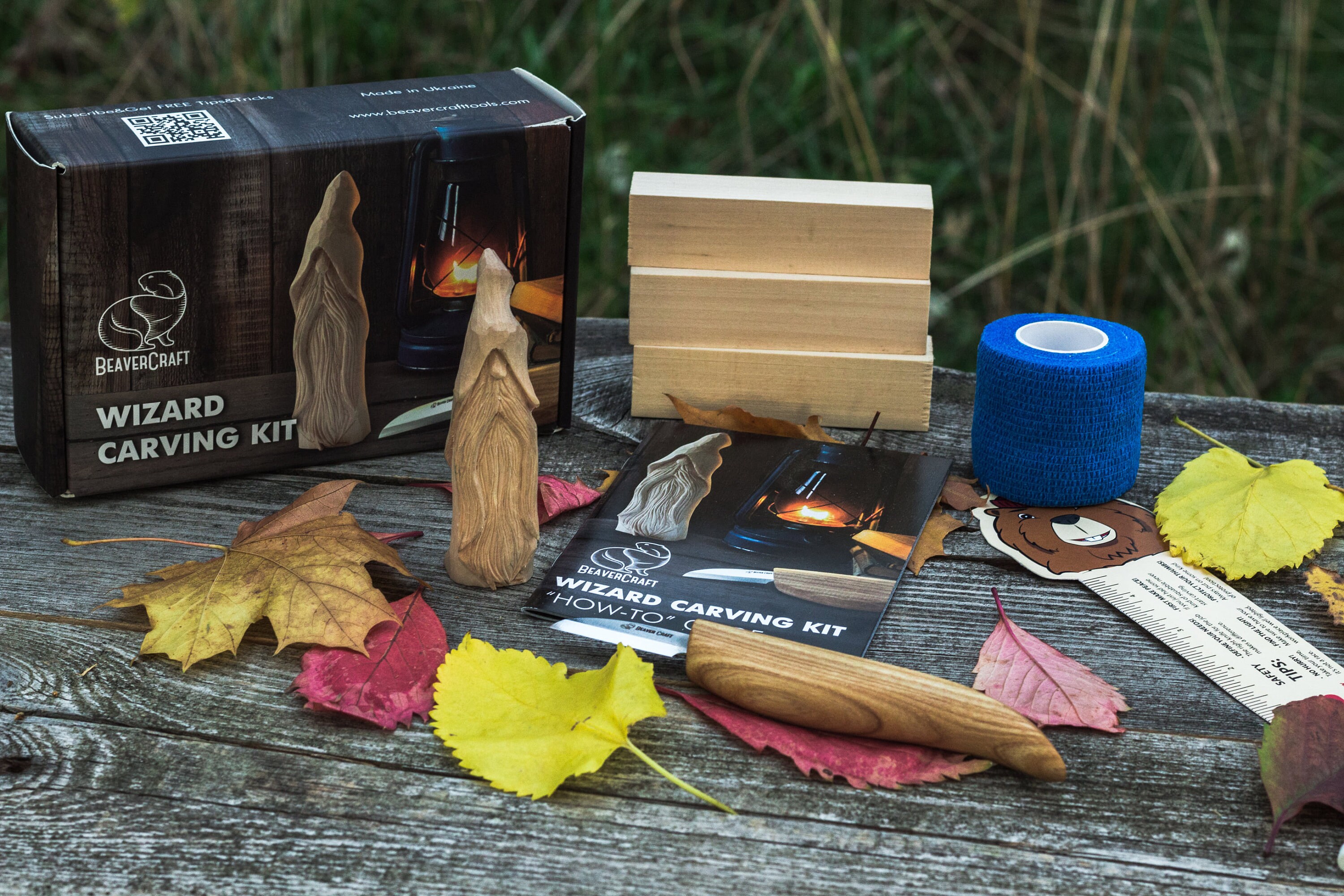 Beavercraft Diy03 - Wizard Carving Hobby-kit