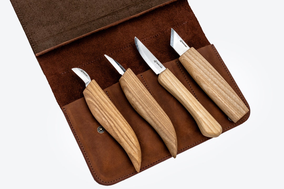Wood Carving Set of 12 Knives in Tool Roll BEST SET of Woodcarving Tools  Gift Set of Carving Knives Wood Carving Tools Beavercraft S10 -  Hong  Kong