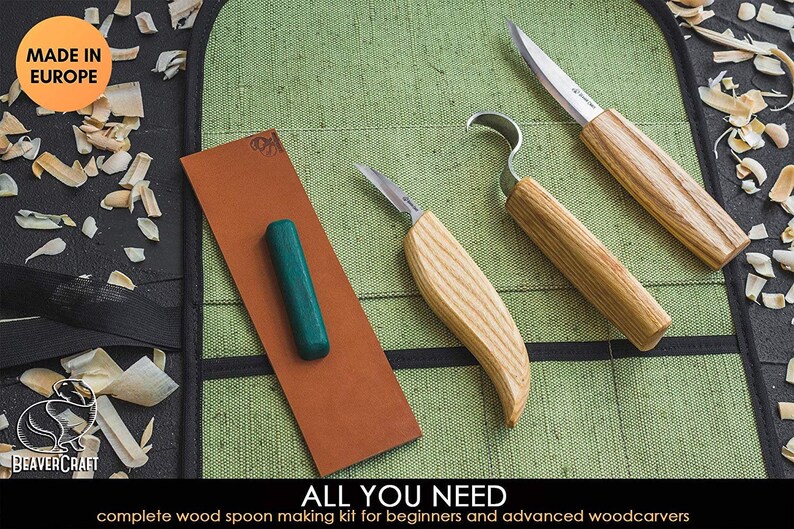 Wood Carving Knives Set Spoon Knife Spoon Carving Set TOP Etsy