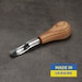 Wood Carving Tools Chisels NEW Palm-Size Short Bent Gouge Sweep #8 Tool for Spoon Carving Kuksa Carving Bowl Hand Tool BeaverCraft P8a/14 