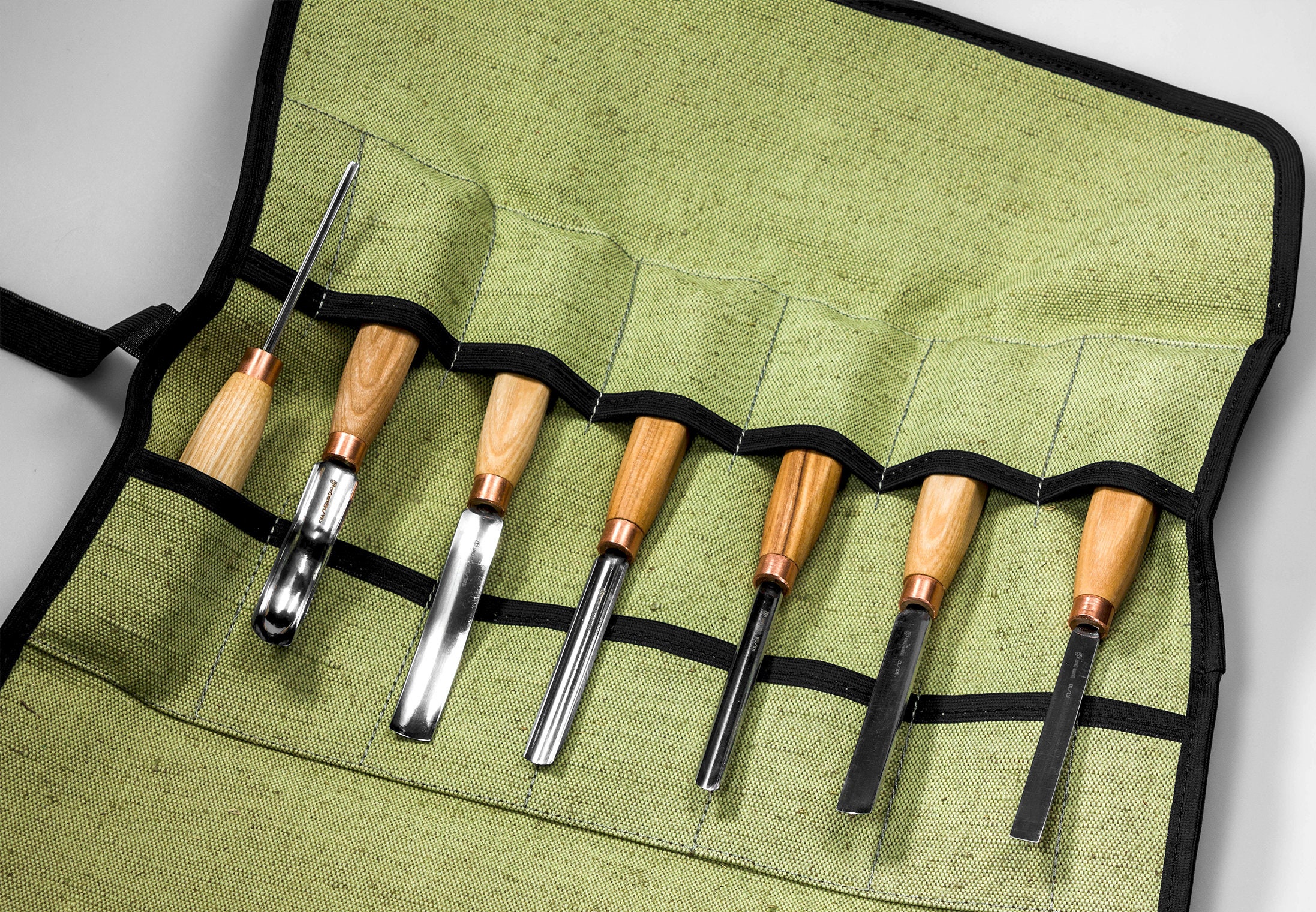 Juego de 6 cinceles de madera, herramientas para tallar madera, gubias y  cinceles, herramientas para esculpir la madera para principiantes