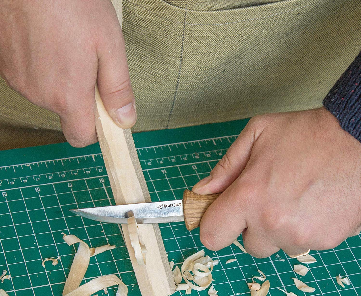 BeaverCraft C1m Kleine Whittling Mes – Precisie houtsnijmes BeaverCraft C1m Kleine Whittling Mes – Precisie houtsnijmes