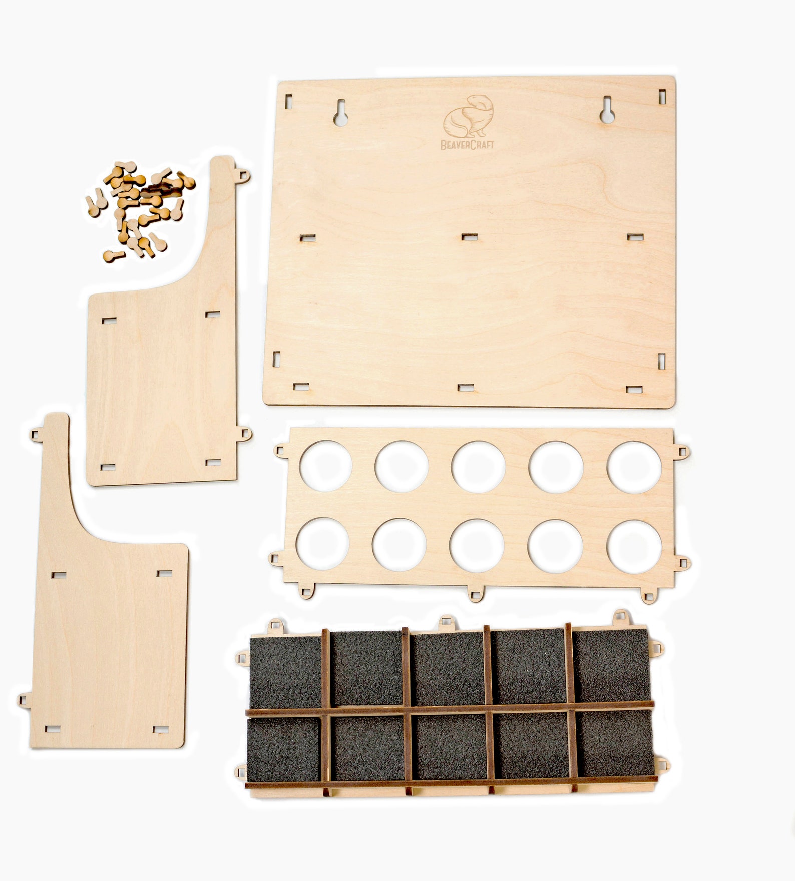 Tool Rack Plywood Tool Storage Rack Tools Knives Chisels Etsy