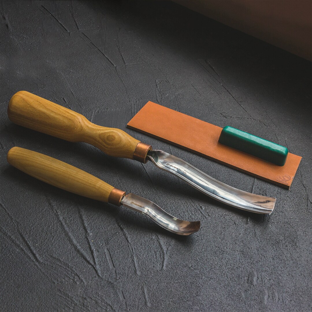 Set of Bent Gouges Beavercraft - Etsy