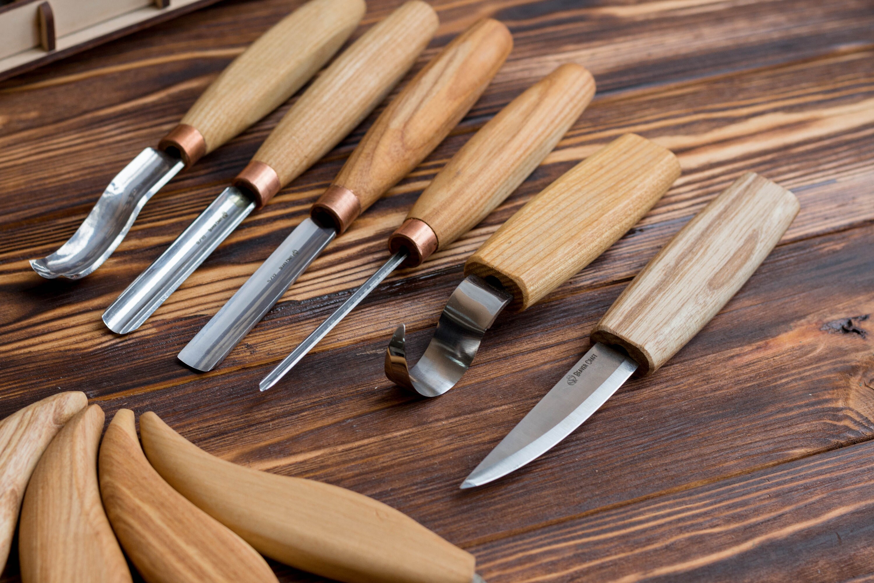 Wood Carving Set of 10 Tools Professional Wood Carving Set Etsy Canada