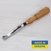 Wood Carving Gouge Long Bent Gouges Woodcarving Chisels Tools Spoon Carving Tools Wood Spoon Carving Tools Spoon Bowls BeaverCraft G7L/20 