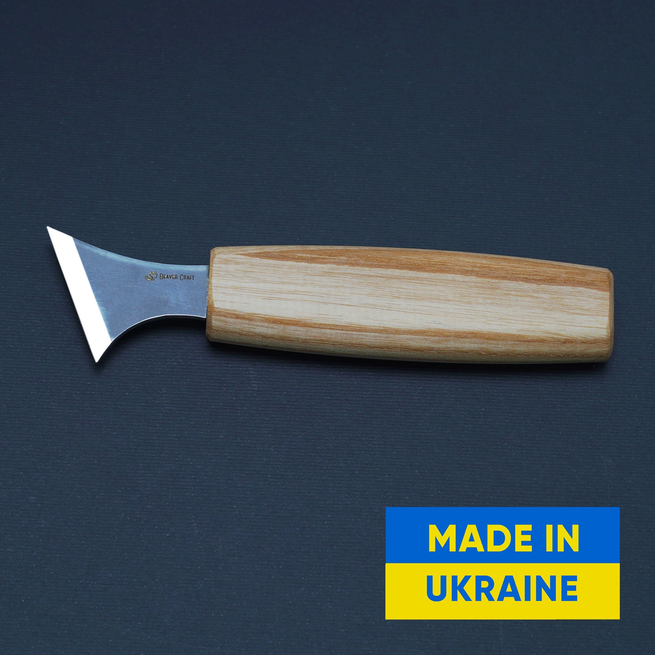 BeaverCraft Geometric Carving Knife C10, wood carving knife for