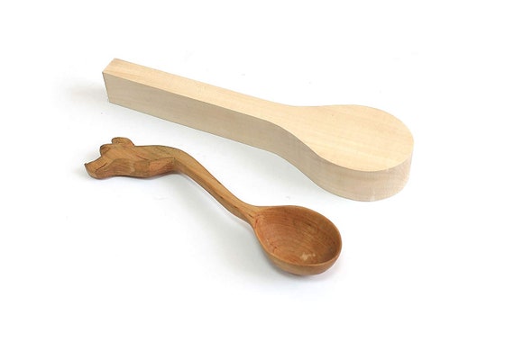 Wooden Spoon Blank Linden Spoon Carving Blank Basswood Spoon Blank