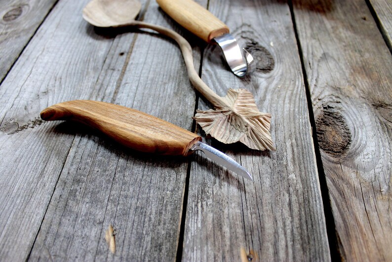 Outils de sculpture sur bois pour les débutants Cuillère Etsy Outils de sculpture sur bois pour les débutants Cuillère Etsy