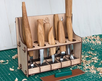 Universal Woodcarving Set of 10 Tools S53 BeaverCraft