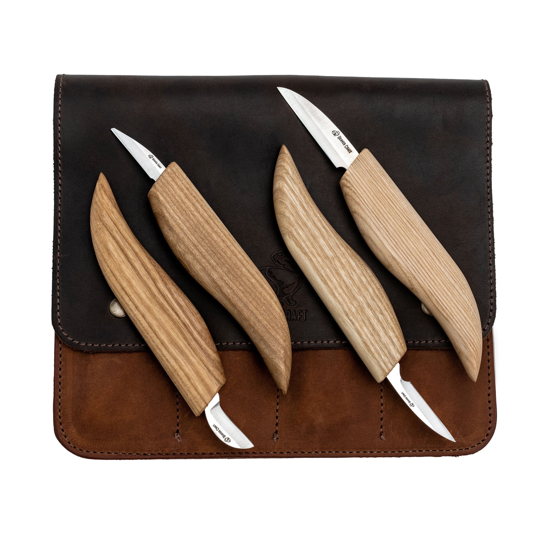Buy SC05 book - Geometric Wood Carving Knives Set in a Book Case