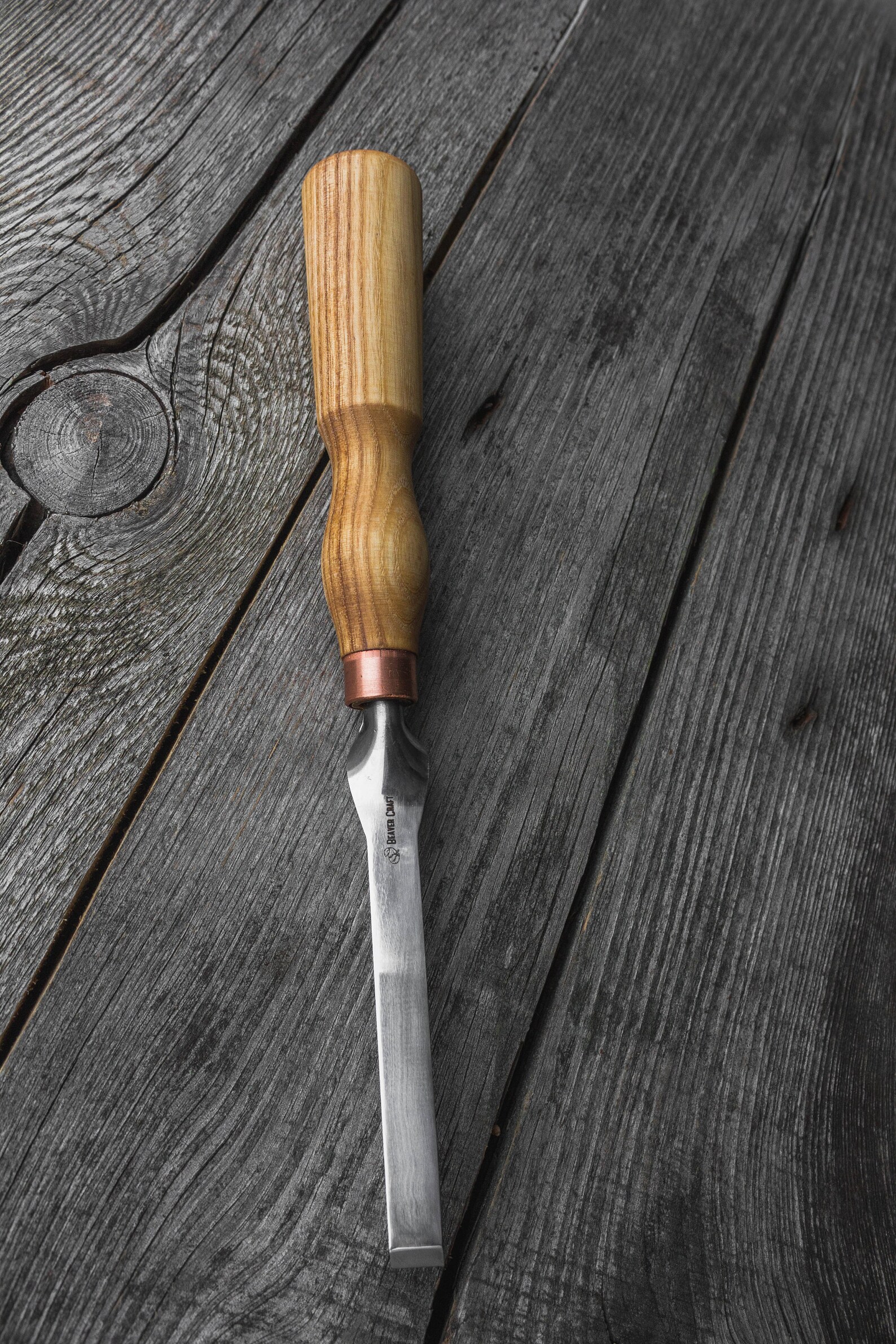 Straight Flat Chisel 0.40 Flat Wood Chisel Woodcarving Etsy