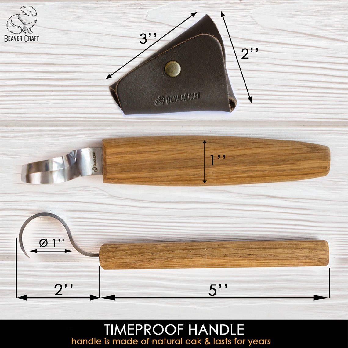 Wood Carving Hook Knife Leather Sheath for Spoon Carving Etsy