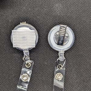 Alligator Clip Replacement Badge Reel: Interchangeable