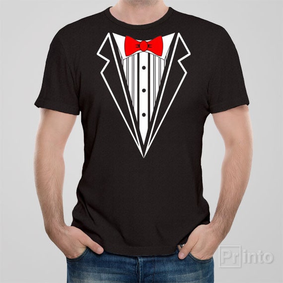 tuxedo t shirt
