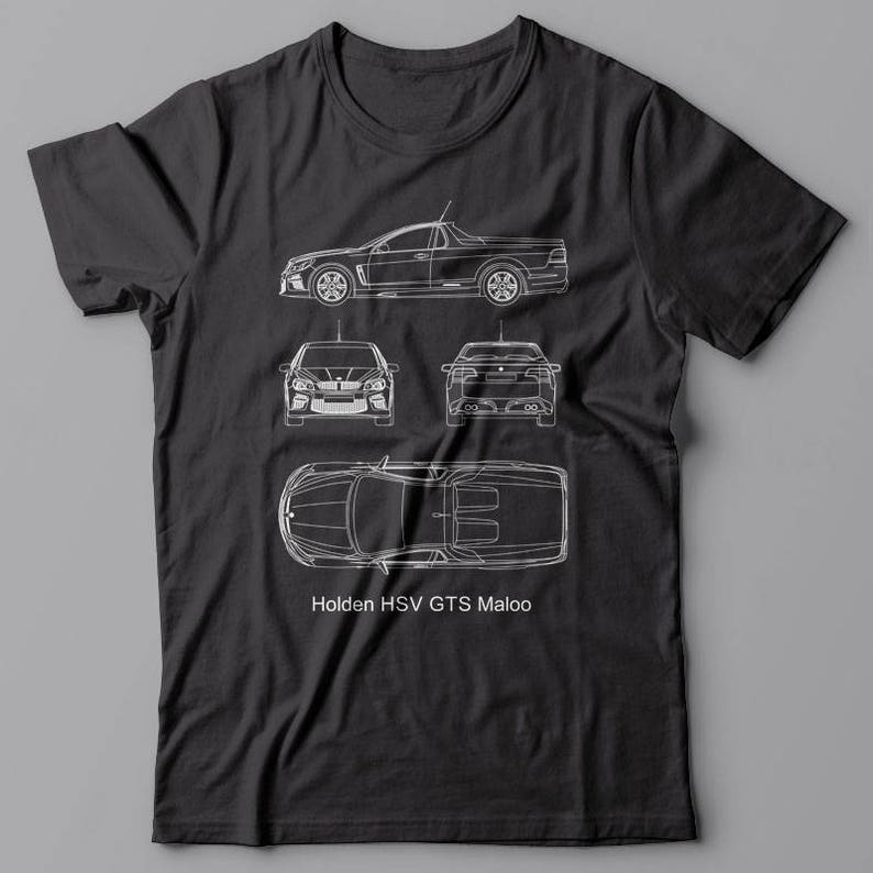 Holden HSV GTS T shirt automotive Tee Australia classic car | Etsy