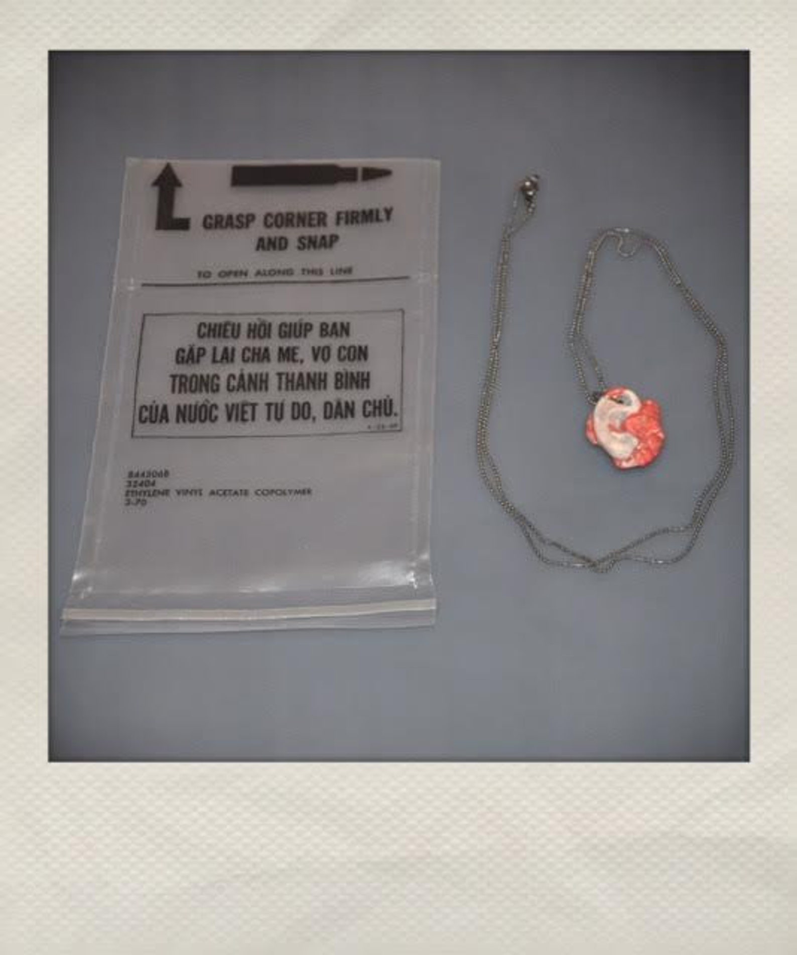 Vietnam War inspired Severed Ear Ceramic Pendant & Necklace Etsy.de